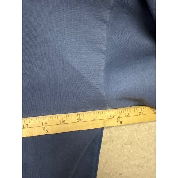 Disney Lilo Stitch Women's Hoodie Full Zip Patch Blue Hood Sweatshirt Large NEW - Picture 4 of 8